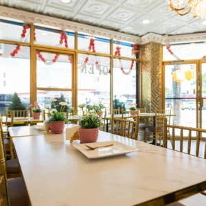 Interior at lucky Dhaba