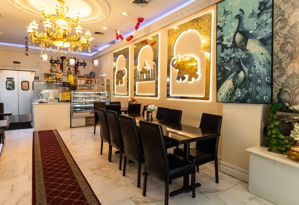 Interior at lucky Dhaba