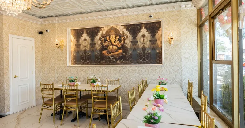 Interior at lucky Dhaba